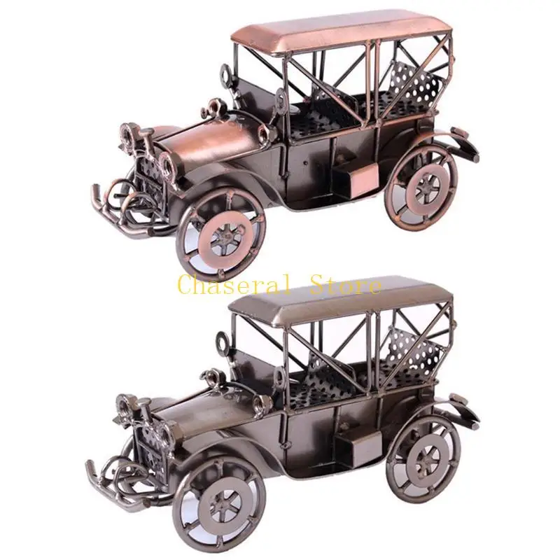 E7CE Ferido Modelo Vintage Iron Ornamentos Carros Motor Retro Decoração Iron Felize