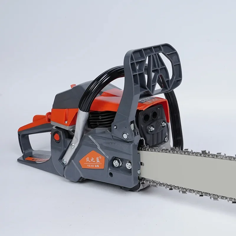 YD-65 Gas Chainsaw 18 Inch High Power Logging Saw Handheld Tree Cutting Portable Petrol Chain Saw for Forestry