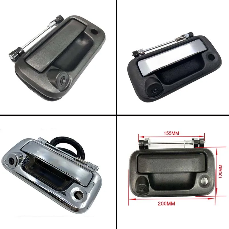AHD 1080P Car Tailgate Liftgate Trunk Handle Rear View Backup Camera For Ford F150 F250 F350 F450 F550 2004-2014 2013 2012 2011