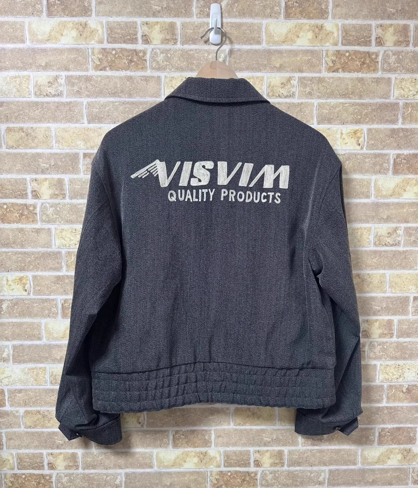 VISVIM WMV RUDY JKT Nakamura Hichao Spring and Autumn, Wool-Linen Blended Short Jacket