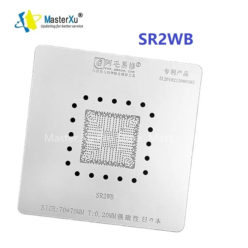 AMAOE-직접 가열 BGA 리볼링 스텐실 키트 SR2C4 SR2WB SR3RZ, 맥북 HM170, SR2C5/6/8/9, SR30W /SR2WC N5000, sr3m0/S1/S3/S4