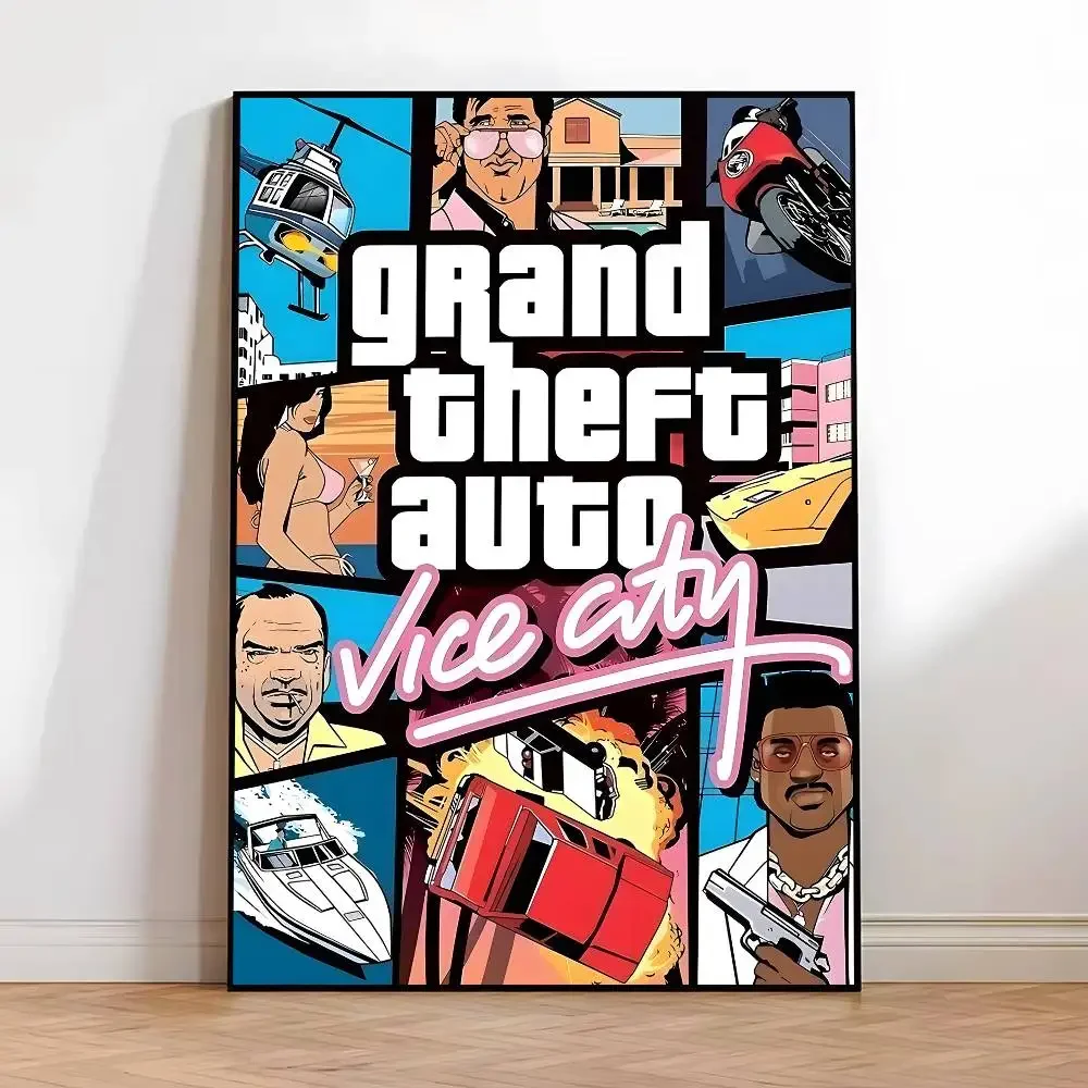 Game Anime G-G-GTAS Manga-Poster, HD-Druck, Vintage-Wandkunst, Dekoration für Zuhause, Arbeitszimmer – Detail 13