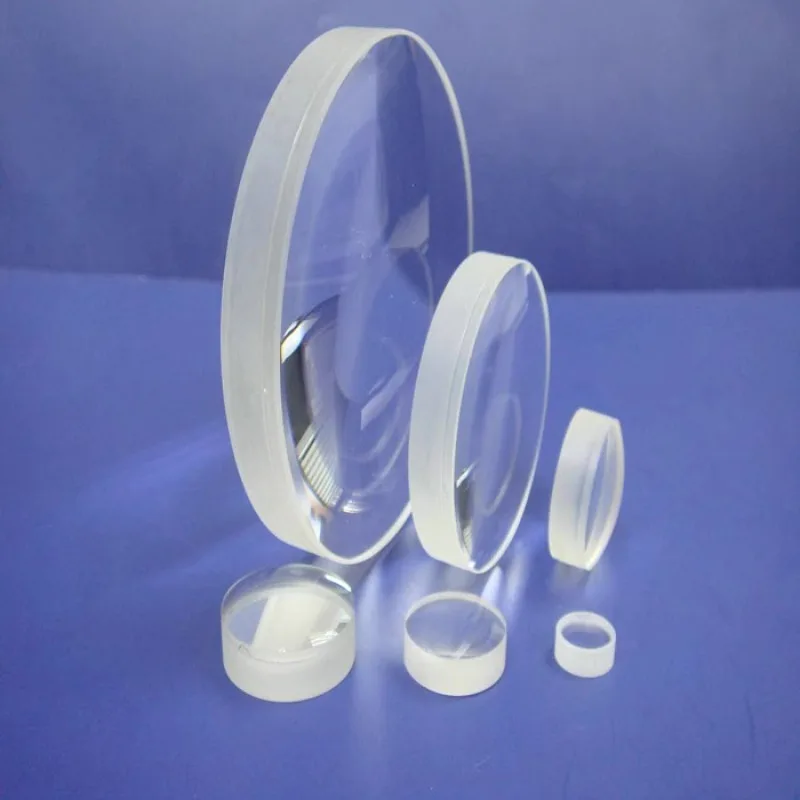 Silicato k9 Lente de Vidro Óptico Plano Lente Convexa Distância Focal F25 F30 F40 F50 F60 F80 F100 mm Faça Você Mesmo Condensador de Focagem 1pc 20 mm