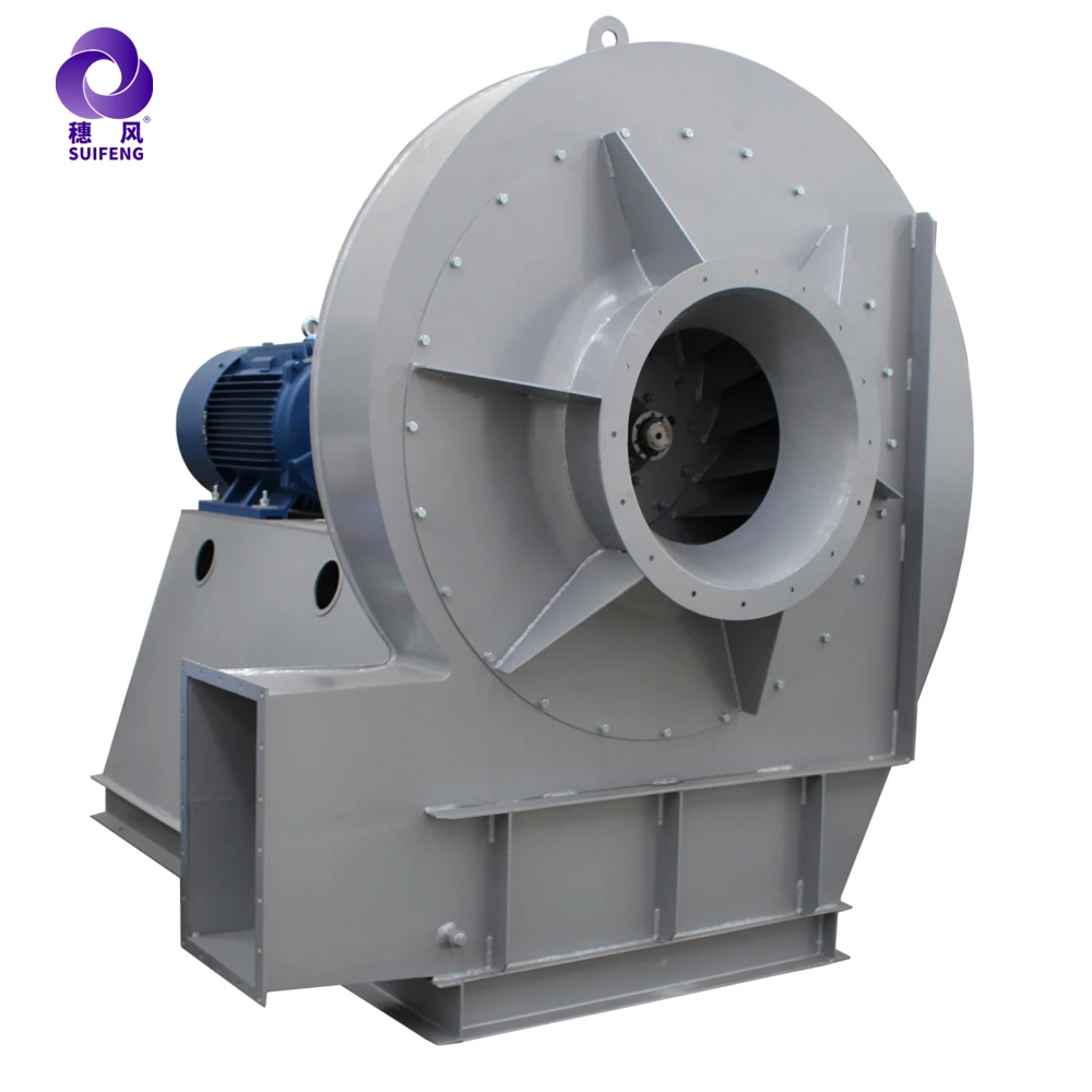 Cooler Fan Alloy Steel Large Capacity Forced Ventilating Centrifugal Blower