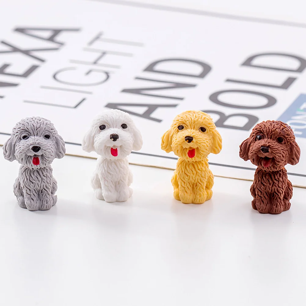 20 قطعة محايات مطاطية للجرو لطيف الكرتون الحيوان محو القرطاسية الاطفال اللوازم المدرسية الهدايا جائزة بن حفلة لصالح #2