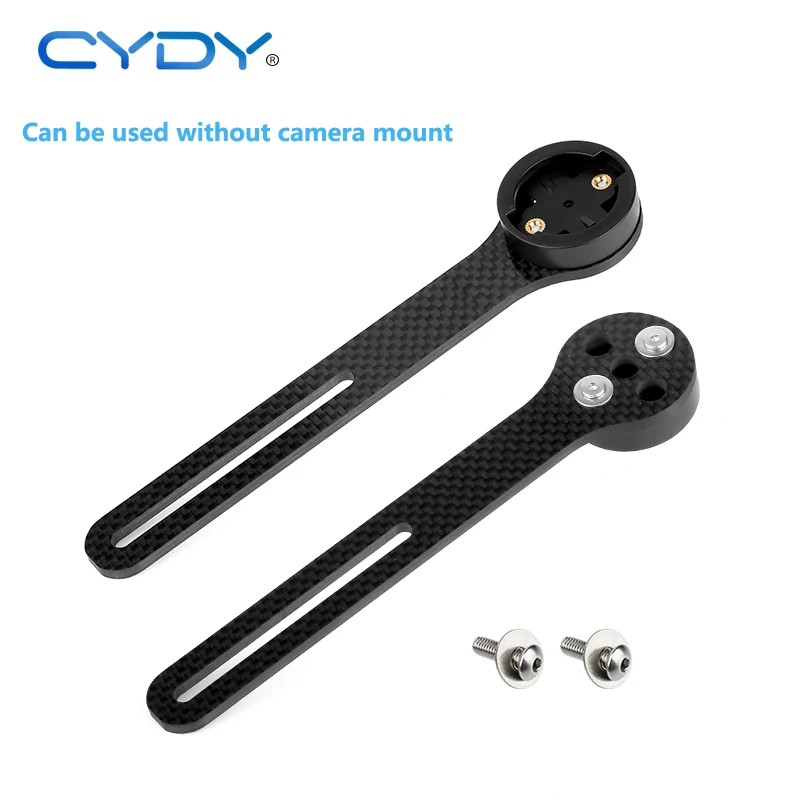 CYDY Carbon 3K Garmin Halterung Edge 130 200 Rennrad-Computerhalterung Wahoo Bryton Rider 420 Fahrrad-Lichtclip Kamera-Halterung – Detail 8
