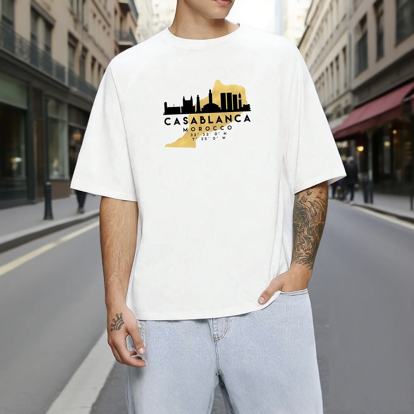 

Man & Women Clothes Graphic T-Shirts C-Casablanca Print 100% Cotton Summer Tops Y2k Streetwear Camisetas Ropa Short Sleeve Tees