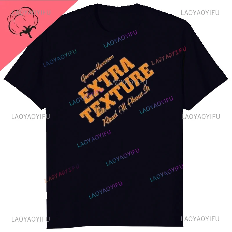 George Harrison 'Extra Texture' T Shirt New & T Shirt Discount 100% Cotton T Shirt For Men'S Anime