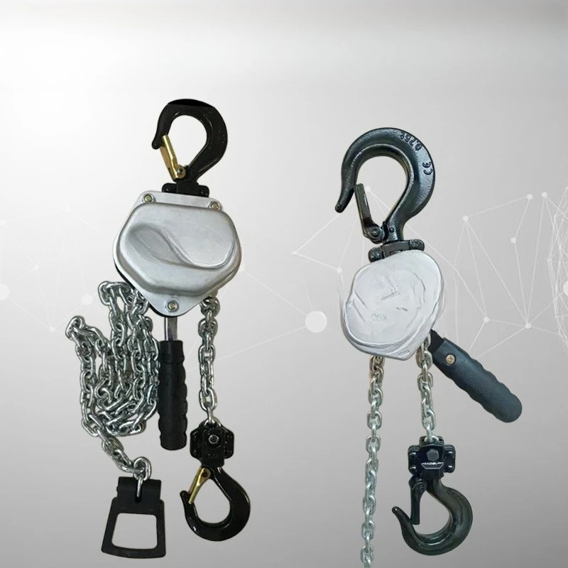 Aluminum alloy miniature hand hoist electric hand crank wire rope tightener multi-function