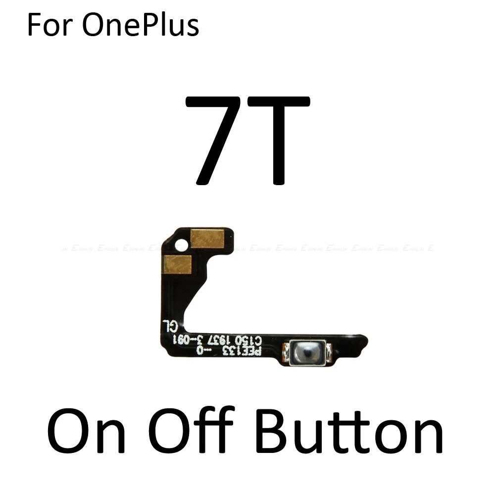Mute Switch Power Key For OnePlus 8 8T 7 7T 9 Pro ON OFF Volume Button Control Flex Cable Parts