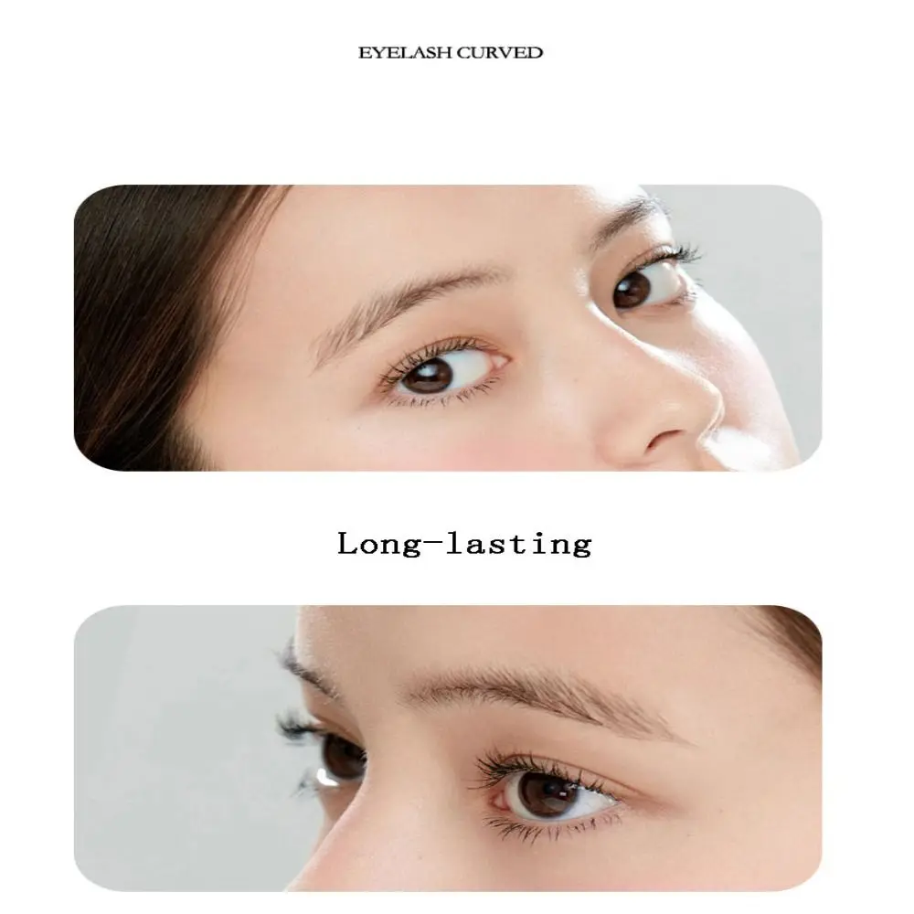 Curl Eyelash Mascara Natural Thick Eyelash Extension Ultra-fine Brush Head Non-smudge Mascara Primer Raincoat Cosmetic Tool