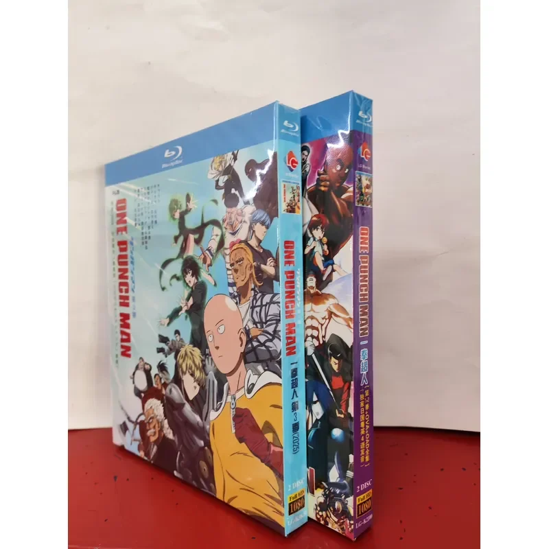 Brand New and Unopened One Punch Man Superman Total of Three Seasons TV Version OVA OAD