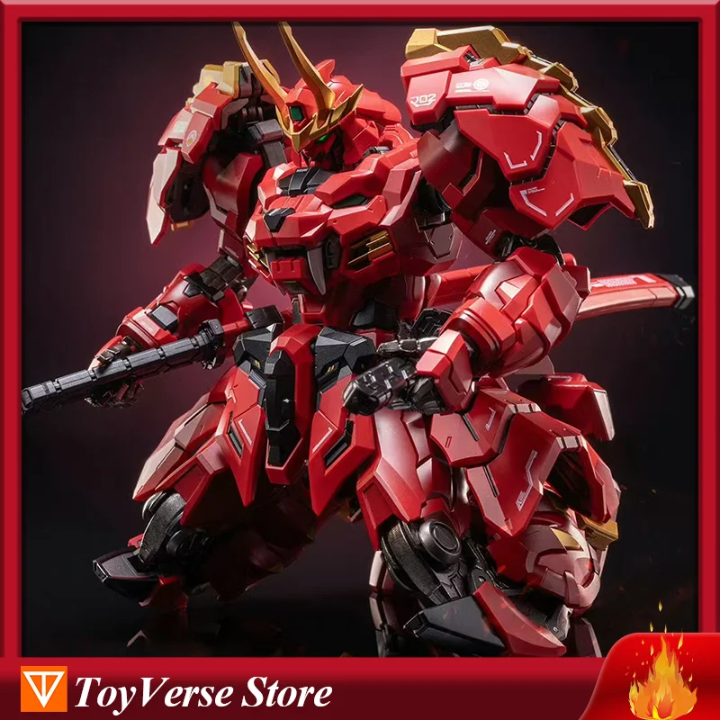 MOSHOWTOYS Action Figures Mech,Takeda Shingen,The Tiger of Kai,Excellence Level,7.09'' Progenitor Effect Collection Toy,Alloy Sk