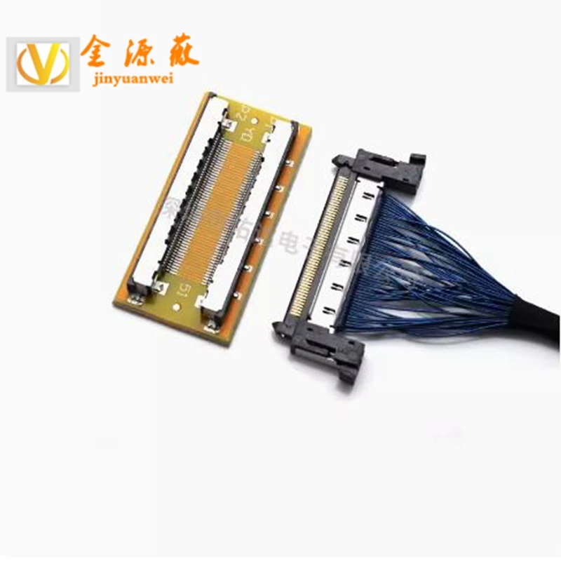 41P 51P adapter board Extended 4k HD LCD TV screen cable with I-PEX connector LVDS cable interface