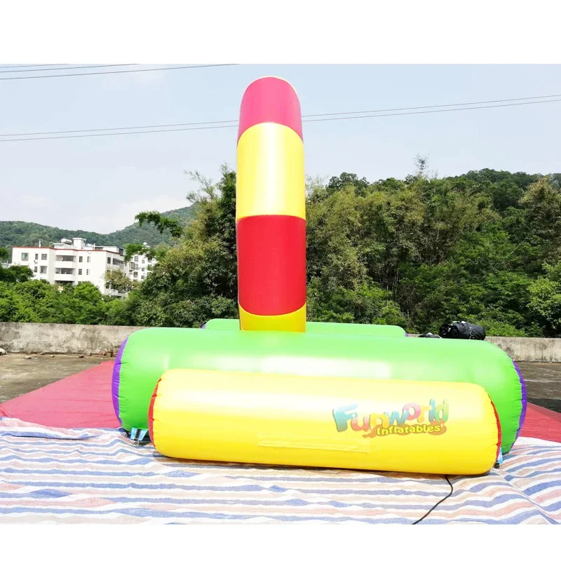 Giant 5m high inflatable dart game dart board inflatable foot darts for sale