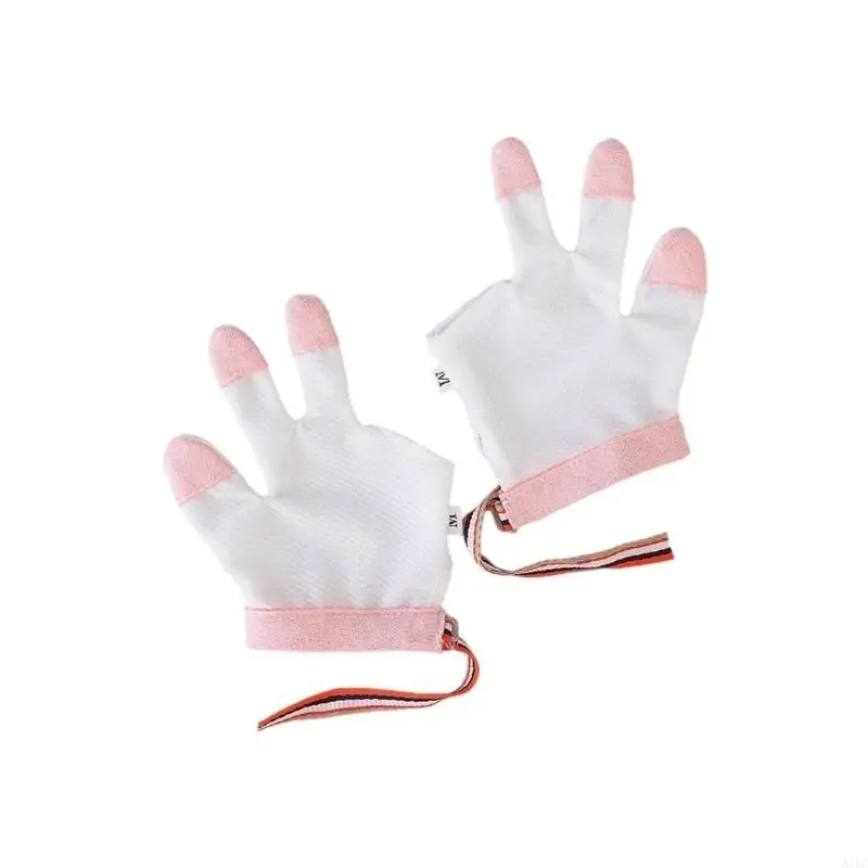 A5YC детские перчатки, устойчивые к укусам, предотвращающие жевание рук, защитный дышащий дизайн, комфорт для новорожденных и