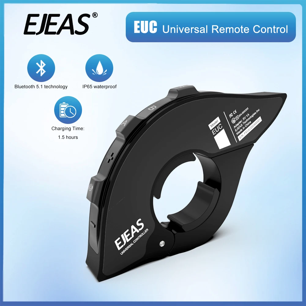 1 adet EJEAS EUC Bluetooth Kolu Uzaktan Kumanda EJEAS Tip C V6Pro +/V7/V4Plus/Q2/Q7/Q8/MS8/MS20 Kask Interkom