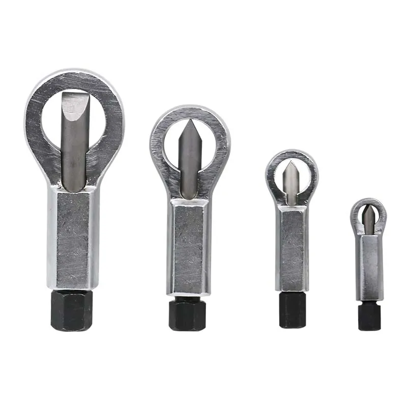 RapDuty-Extracteur d'écrou rouillé, outil de coupe extracteur, séparateur d'écrou réglable, casse-croûte, réparation de vis endommagées, 9-27mm