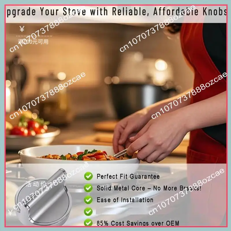 

A26P Replacement Knobs For Gas Stove Ranges Compatible With AP6023301 Compatible With ABKY-W10594481