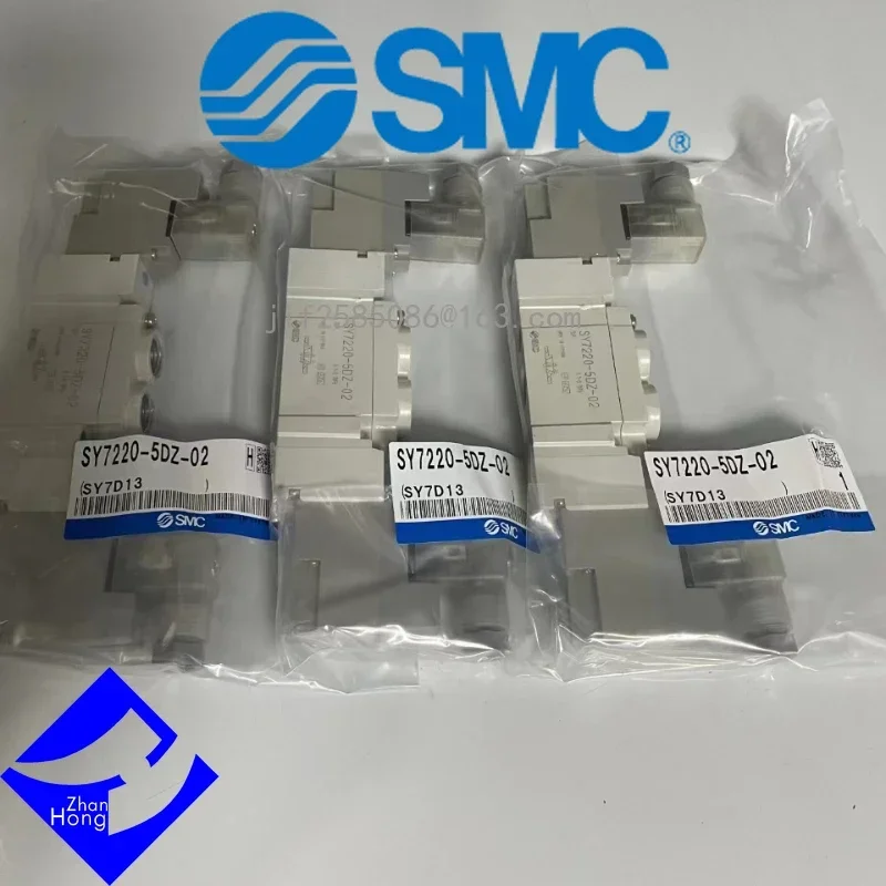 SMC Genuine Original Stock SY7220-5DZ-02 5 Port Solenoid Valve, All Series Available for Price Inquiry, Authentic and Reliable