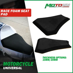 1PC Pre-Cut Universal Motorcycle Foam Seat Race Fairing Square Seats Pad Adhesive Racing Parts For KAWASAKI For YAMAHA For Honda