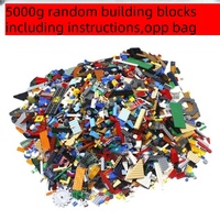 5000g DIY MOC Random Assembly Building Blocks Bulk Basic Parts Classic Model Bricks Creative City Sets Kid Educational Toys Gift