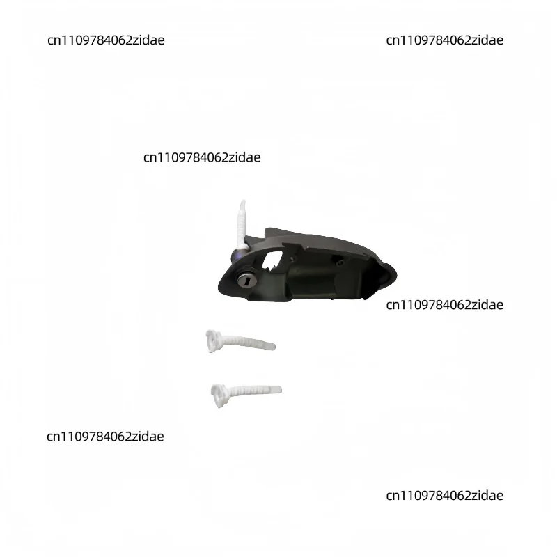 For Used OEM Front Left Door Lock Cylinder Assembly for Porsche 997 Carrera 987 Boxster 911 Cayman Replacement view 2
