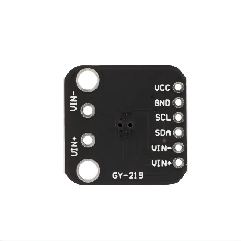 Оригинальный модуль цифрового датчика тока INA219 с интерфейсом I2C для программируемого/мониторинга тока мощности