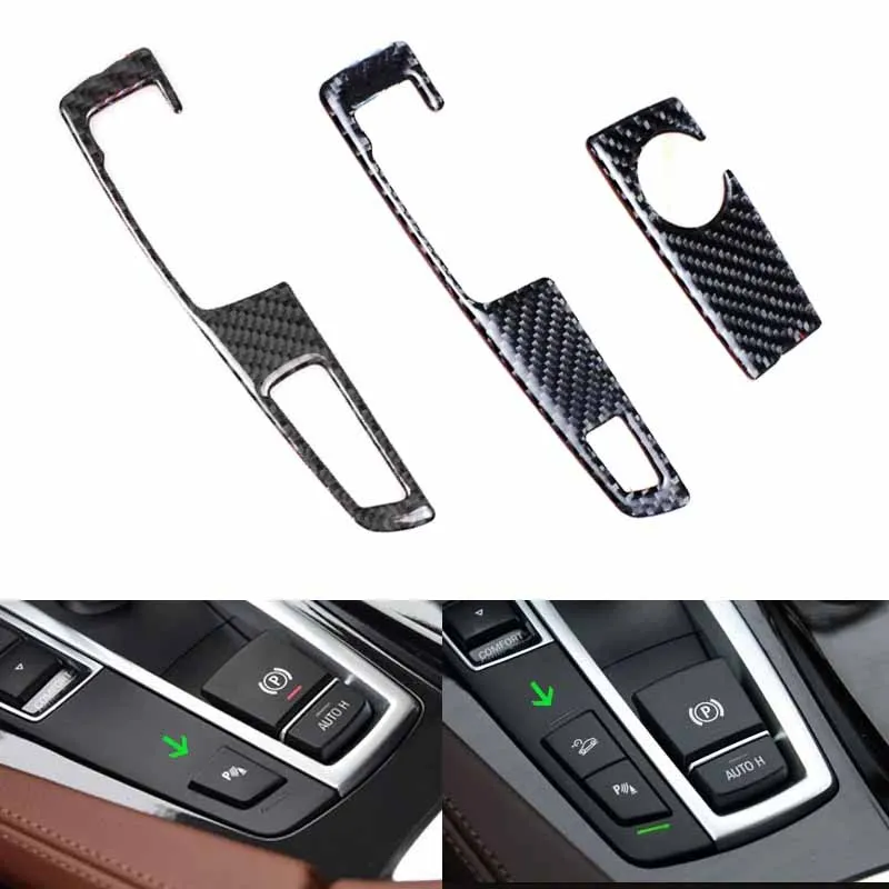 

For BMW 5 Series GT F07 F10 X3 X4 F25 F26 Car Styling Carbon Fiber Gear Shift Panel Gear Knob Cover Frame Trim