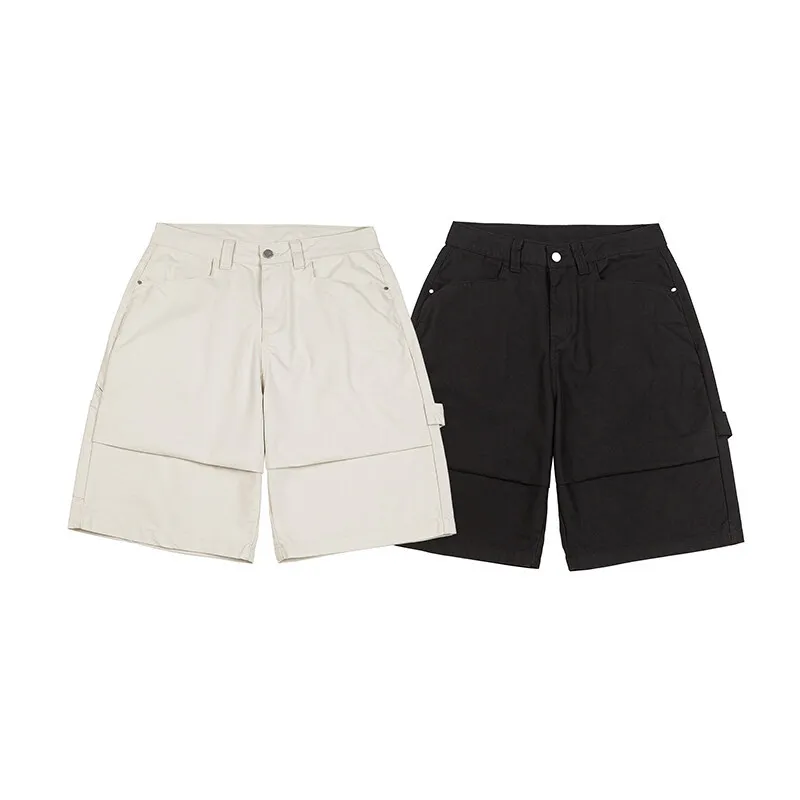 City Fanpin Summer classic all-match basic style lumberjack shorts 7 points Korean version old money style Japanese cleanfit