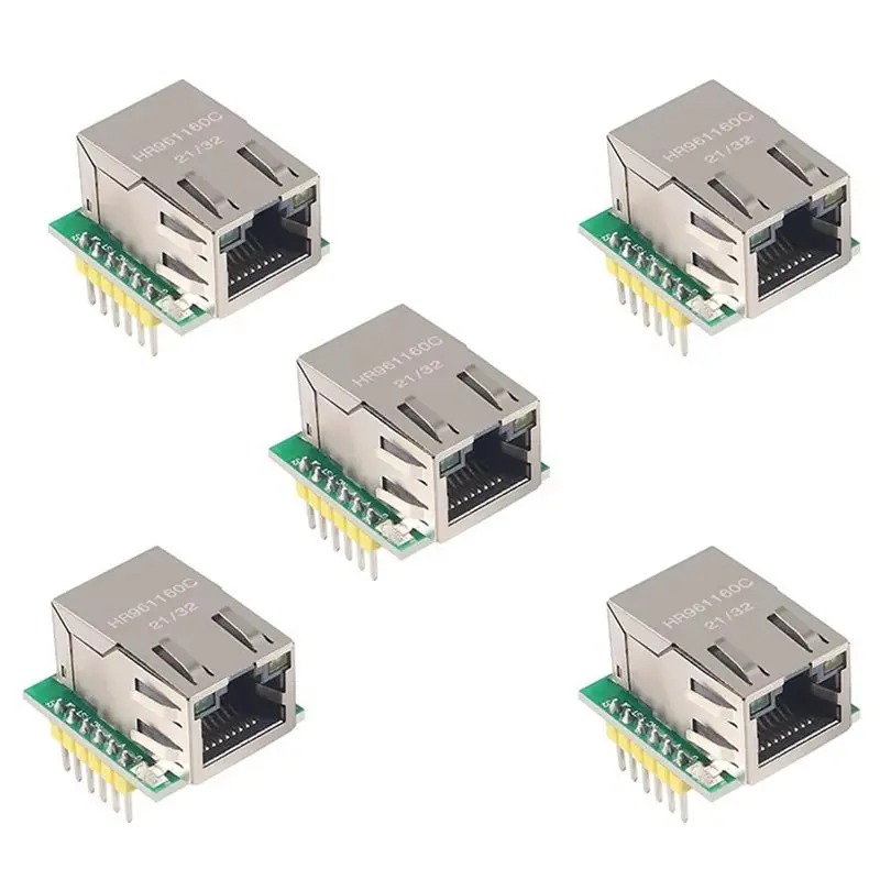 

НОВИНКА: Модуль Ethernet-сети USR-ES1 W5500 с интерфейсом SPI, 5 шт., совместимый с протоколами Ethernet/TCP/IP Wiz820io