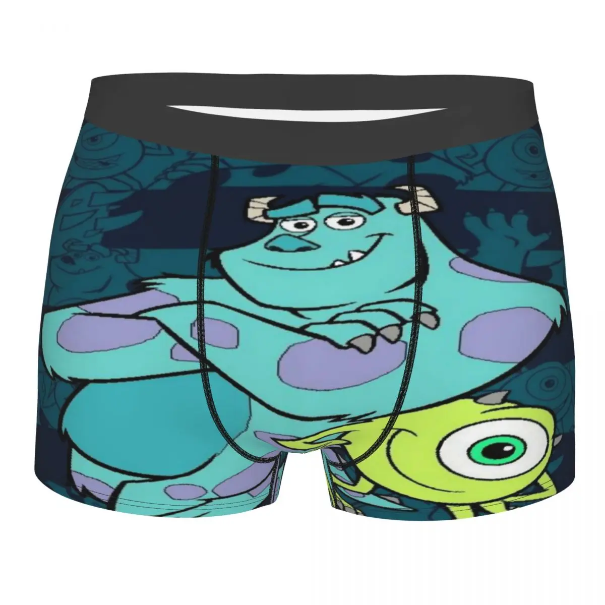 

Мужские боксеры Custom Monsters University James P. Sullivan с 3D-принтом, дышащие трусы-брифы
