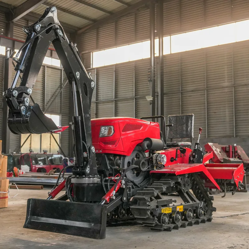 Custom Compact 4WD Farm 35HP Tractor Diesel Agricultural Tractor CE Approved OEM Factory for Farming Orchard Garden Use