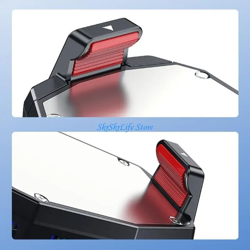 

E65E Digital Display Radiator Cooling Mobile Fan 3 GearTemp Heat Sink