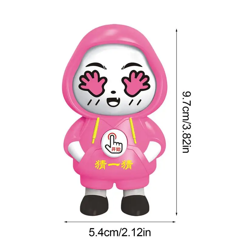 Cute Keychains For Kid Face-Changing Doll Keyring Bag Charm Creative Cartoon Doll Keychain With 3 Different Expressions For Kid