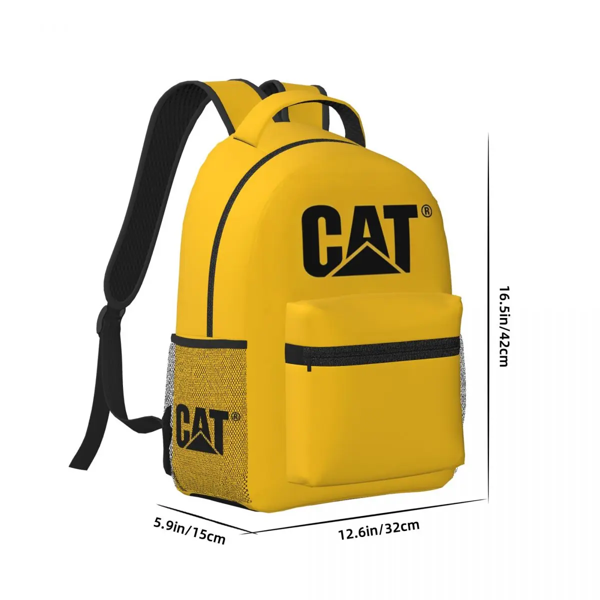 CAT-CATERPILLAR Backpack for Men Women Fashion Student Business Daypack College Shoulder Bag 17in