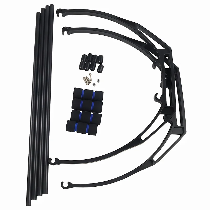 trem-de-pouso-f450-f550-com-amortecimento-para-gimbal-fpv-e-fotografia-aerea-preto