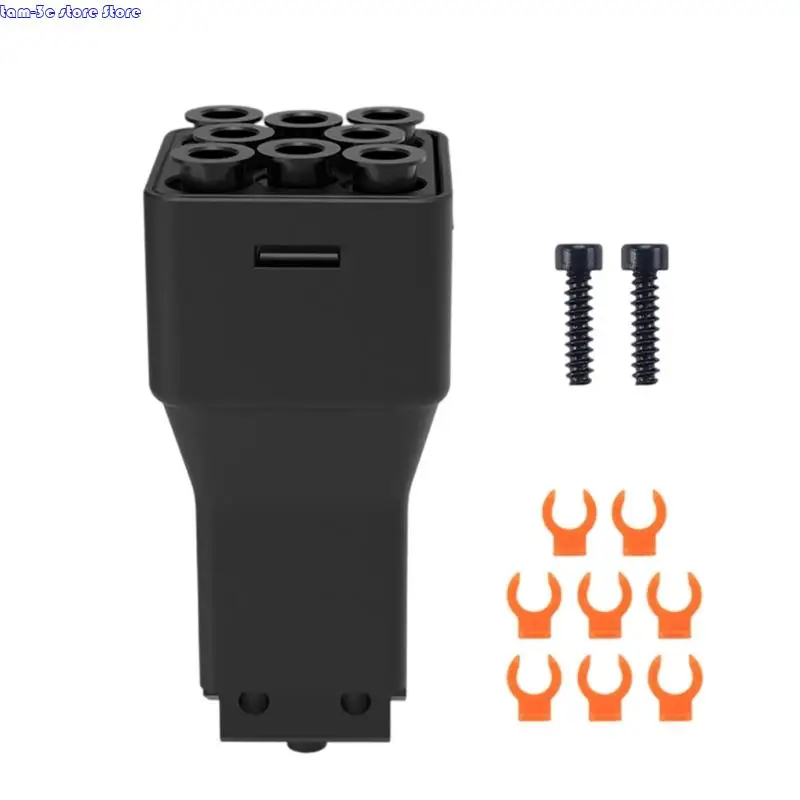 

D0UA Высокопрочее дистрибьютор Fillament 8 Spool Hub уменьшает время простоя во время печати