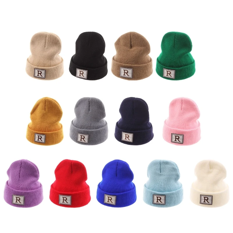 Fashion Baby Skull Hat Soft Warm Thick Hat for 0-1Year Toddler Windproof Drop Shipping