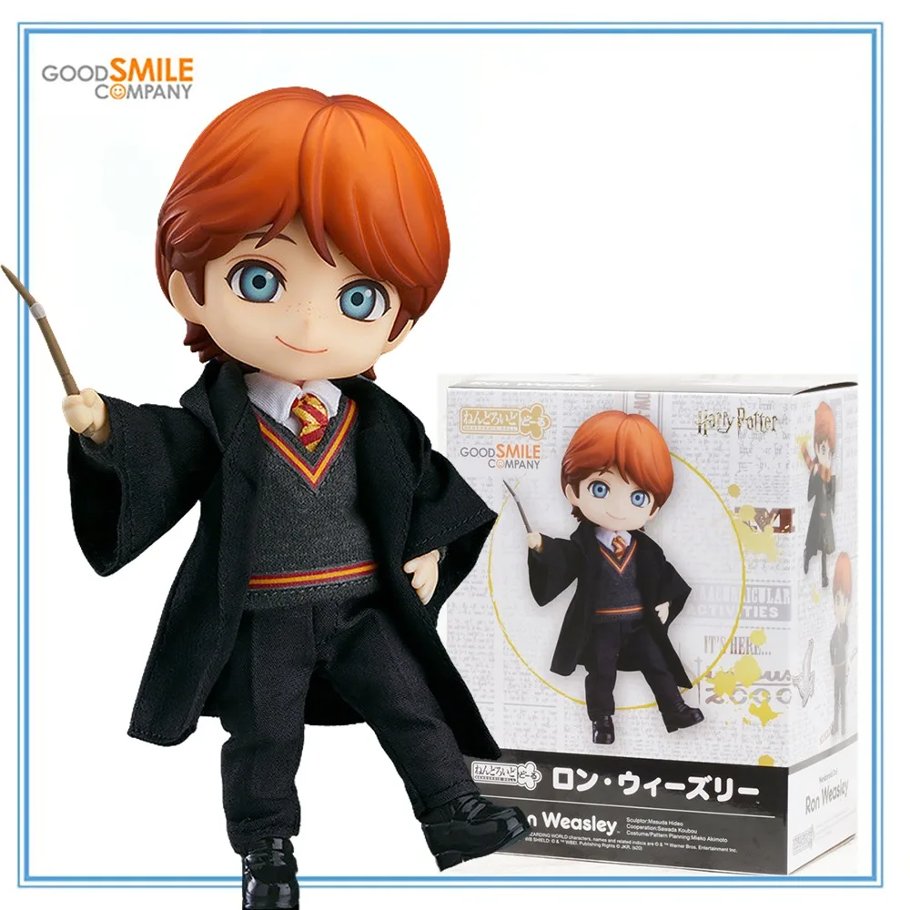 Muñeco Nendoroid 100% Original en Stock de Good Smile Company, Harry Potter Ron Weasley, Modelo de Decoración, Serie de Colección, Juguetes
