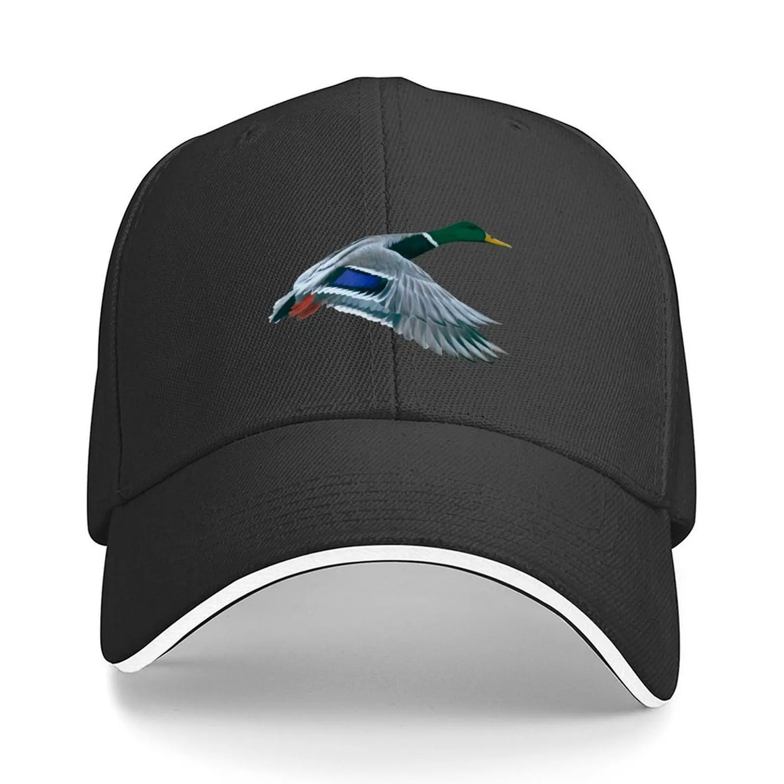 

Mallard Duck Drake Baseball Cap custom Hat Luxury Man Hat custom caps men's big size hat Woman Men's
