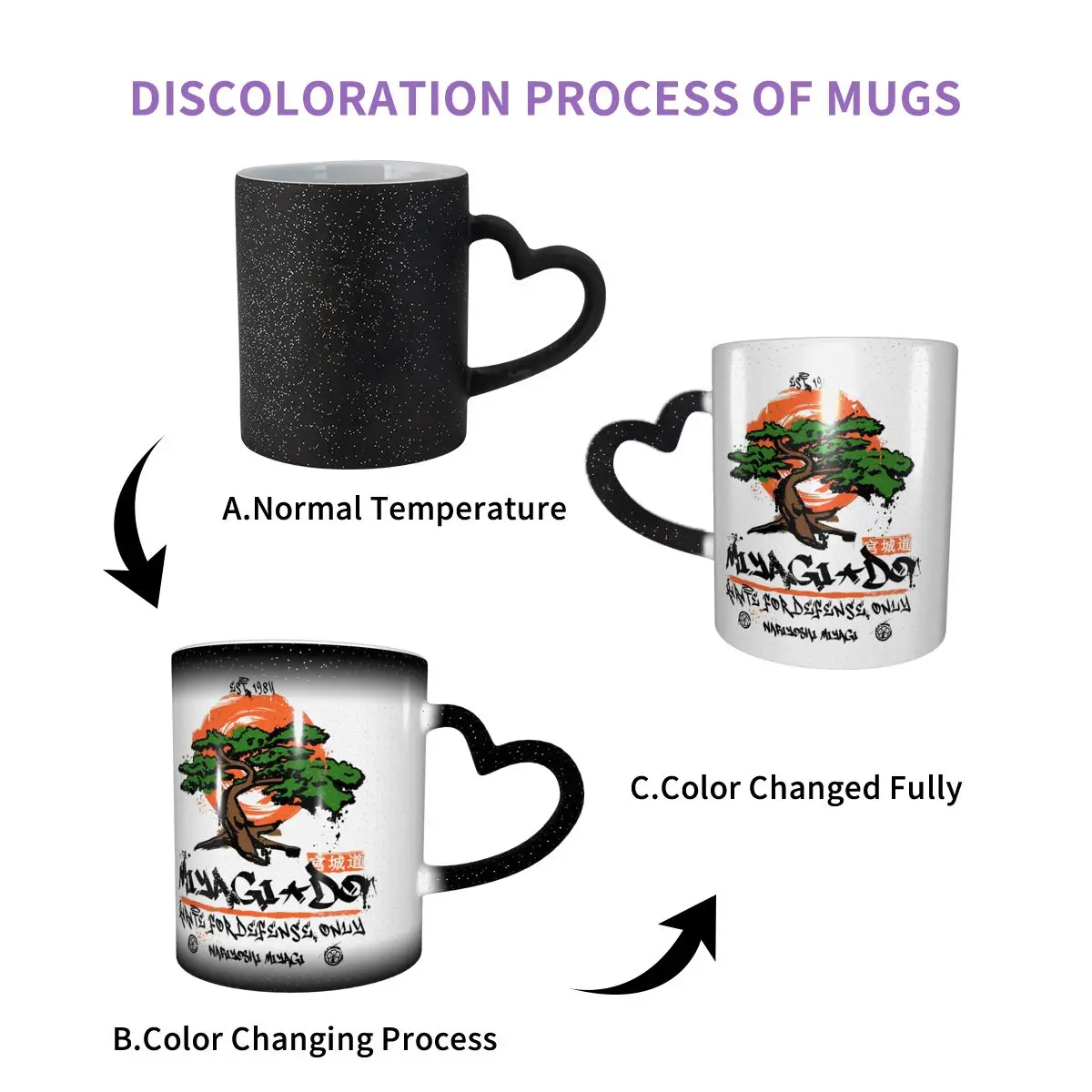 Miyagi Do Karate Mug Funny Ceramic Coffee Cups Tea Mugs Milk Cup Drinkware Gift for Woman Man