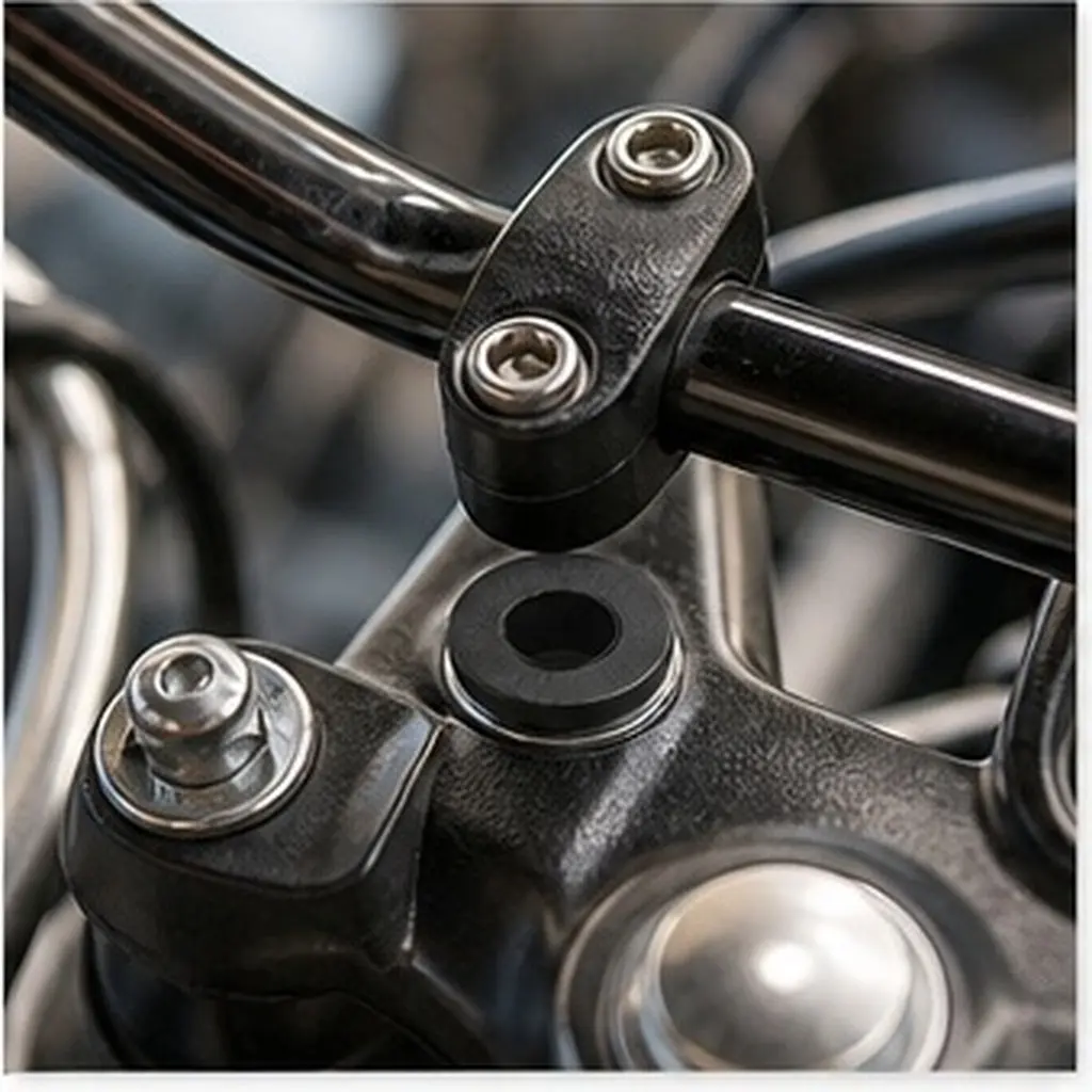 10Pcs Motorcycle Rubber Grommets Compatible with Multiple Brands Stylish Lightweight Replacement Grommet Kit for Motorbike Side
