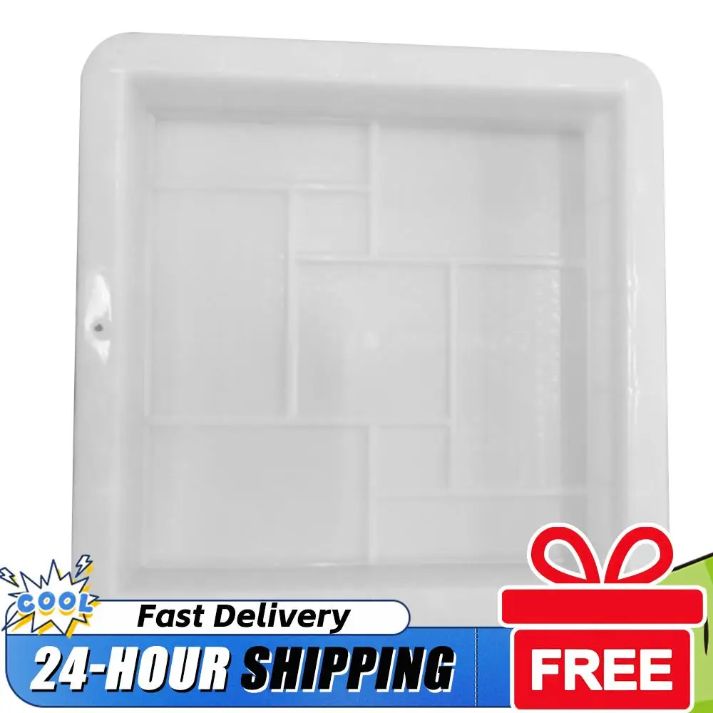 Concrete Brick Mould Reusable Paving Cement Brick Molds DIY Manually Handmade Practical Portable Multi-function Garden Tools