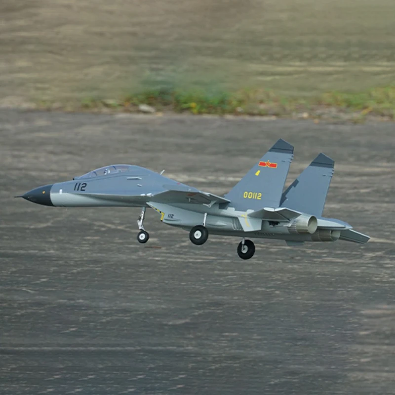 XFly Double 50mm J-11 KIT/PNP Version RC Electric Dual Engine Channel Fighter Remote Controlled Aircraft Fixed Wing Adult Toy