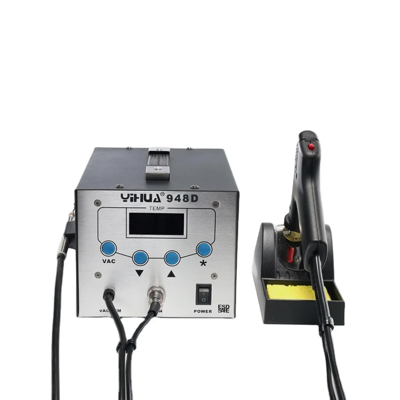 YIHUA 948D basic version high frequency desoldering gun suck tin station vacuum desoldering station