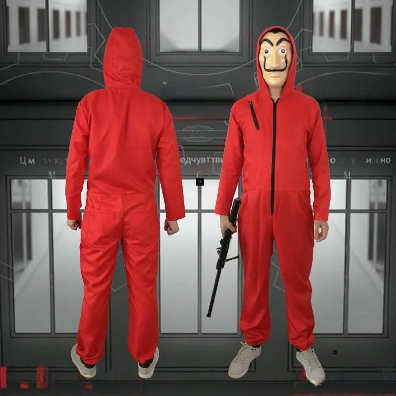 

House of Paper Dali Cosplay Costume loween Money Heist Women's Traditional Clothing Stage Performance Faionable Outfit