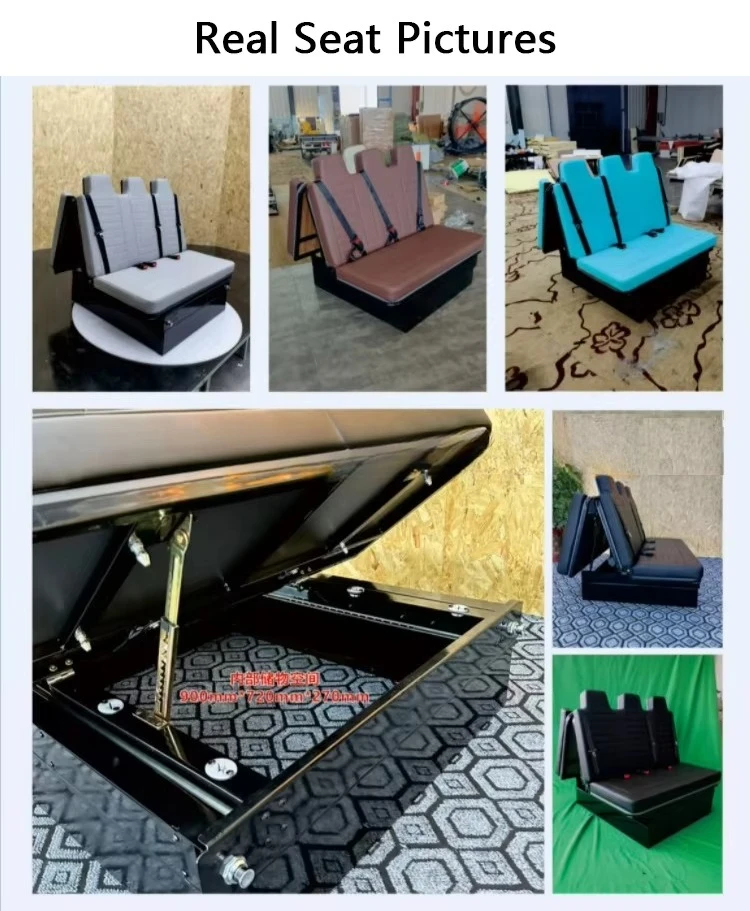 Campervan RV Interior Accessories Reclining Car Seat Folding Sofa Bed Bench RV MPV