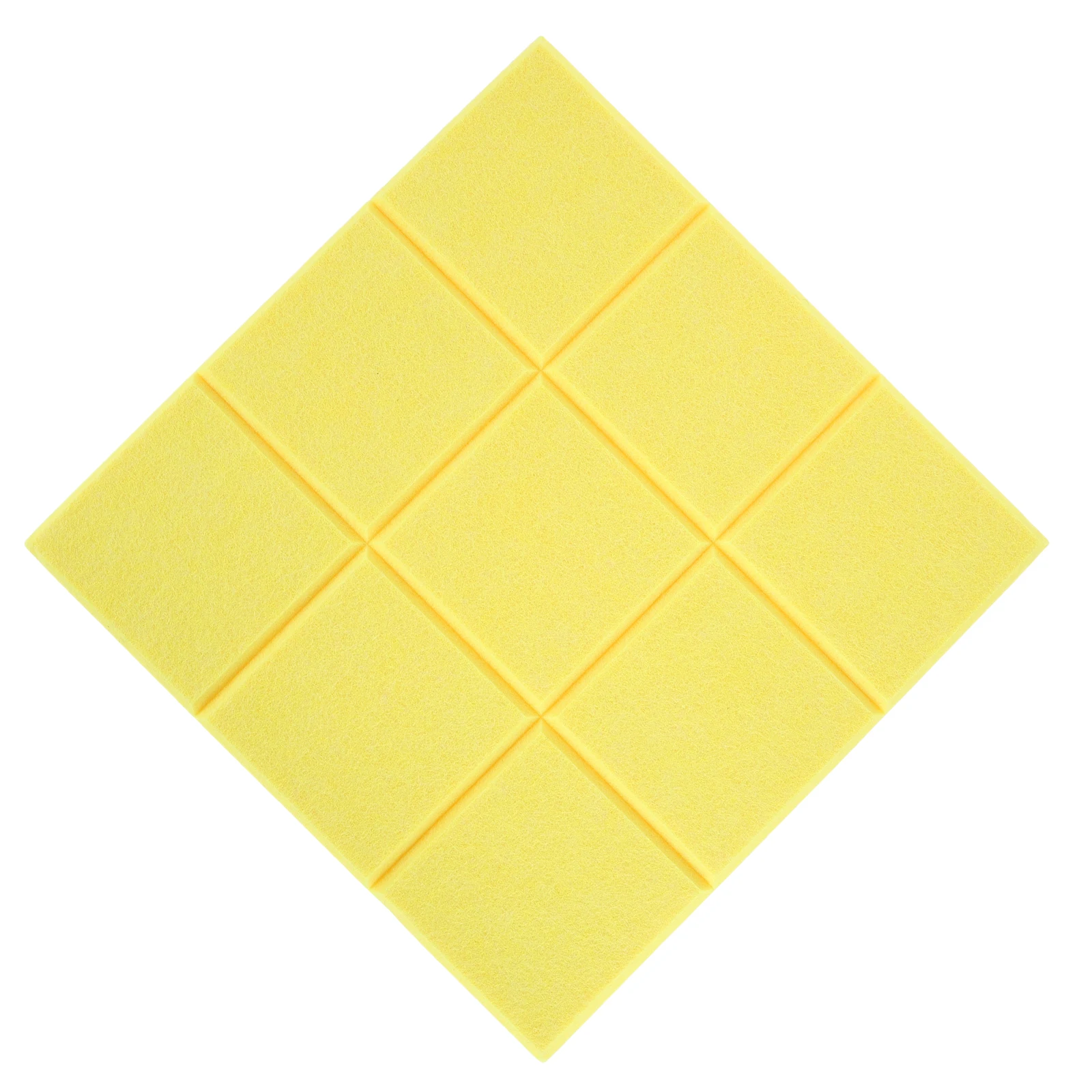 

Felt Board Tiles Wall Art 9 Grid Square Photo Display Cute Cork Boards Felt Bulletin Decor Sound Insulation Home Office Baby