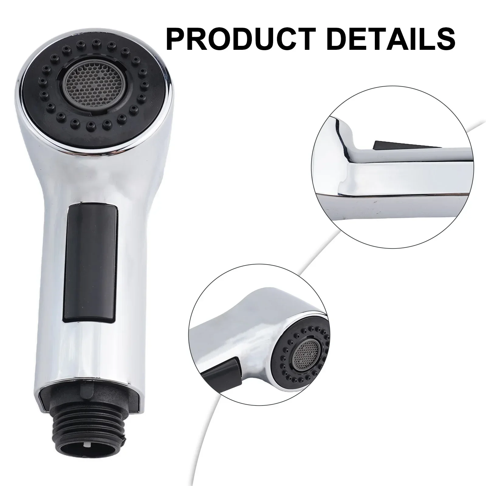 1pcs G1/2 Kitchen Tap Faucet Pull Out Shower Head Water Spray Head Sprinkler Mixer Aerator Shower Head Kitchen Accessories